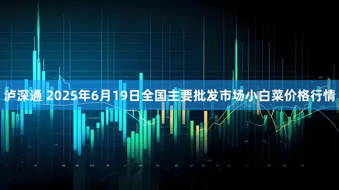泸深通 2025年6月19日全国主要批发市场小白菜价格行情