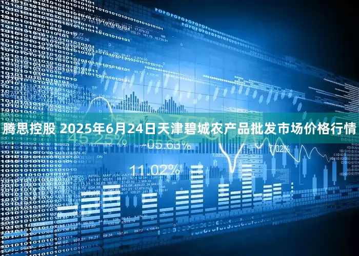 腾思控股 2025年6月24日天津碧城农产品批发市场价格行情