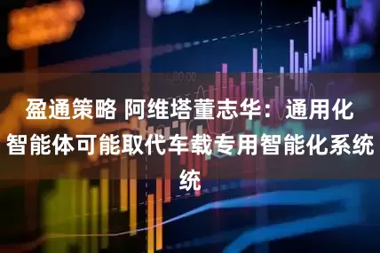 盈通策略 阿维塔董志华：通用化智能体可能取代车载专用智能化系统