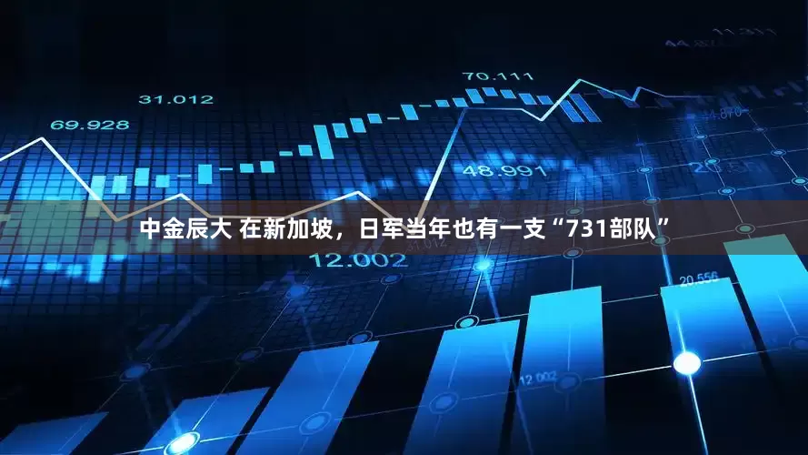 中金辰大 在新加坡，日军当年也有一支“731部队”