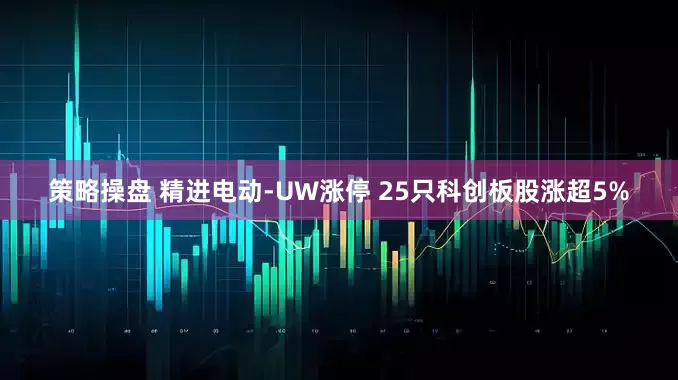 策略操盘 精进电动-UW涨停 25只科创板股涨超5%